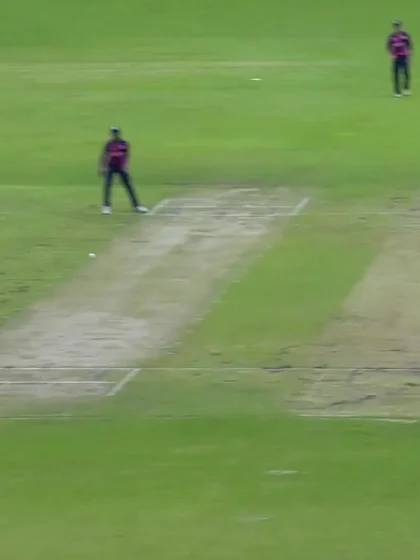 Joe Moores with a Four vs. Scotland