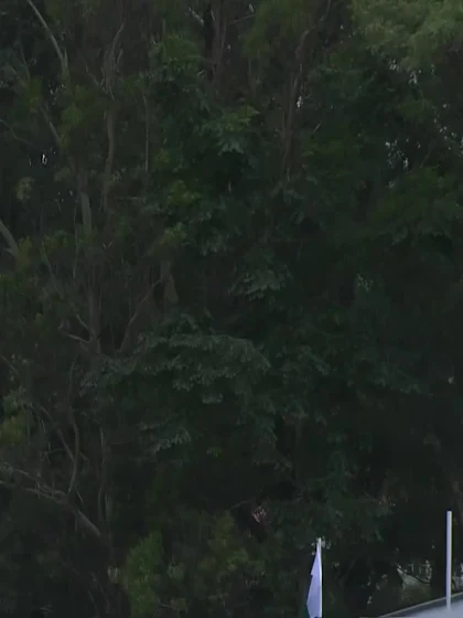 Momin Qamar with a Six vs. England