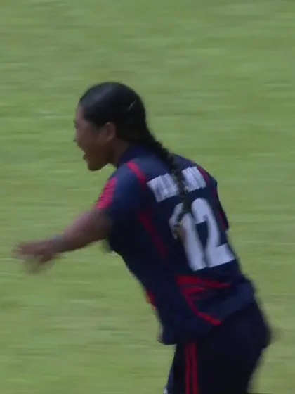 Logo of E McLeod with a Batting vs Samoa Women Under-19