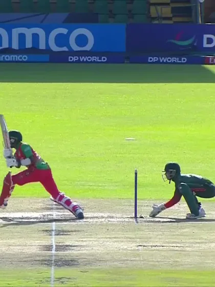 B Ndiweni with a Four vs. Bangladesh