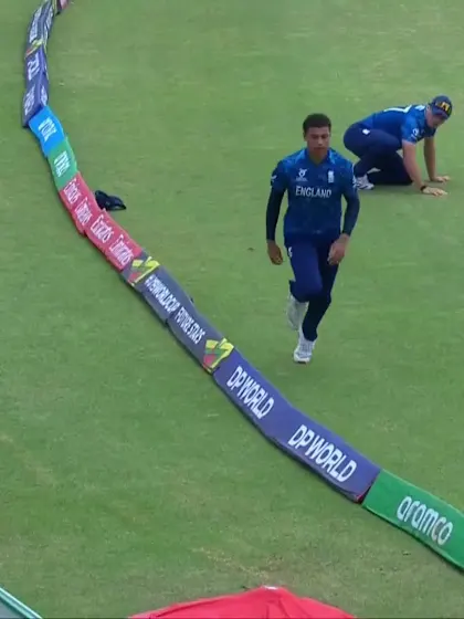 Ayush Mhatre with a Four vs. England