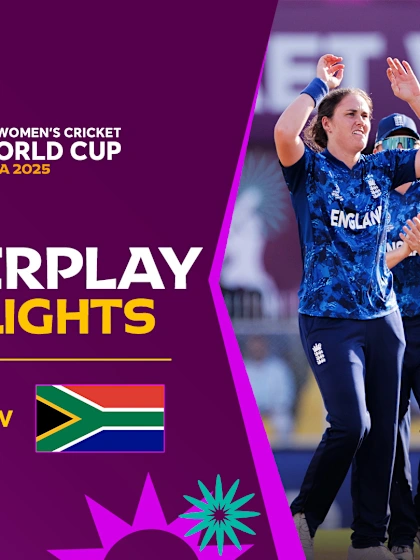 England dominate South Africa dismantling their top order | Powerplay Highlights | CWC25