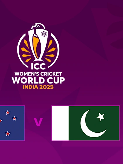 REPLAY: CWC25: New Zealand v Pakistan (1st Innings) 2/2