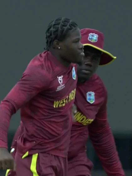 Sebastian Dijkstra - Wicket - West Indies vs Ireland