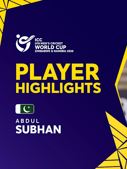 Subhan's miserly spell rocks New Zealand | Player Highlights | U19 CWC 2026