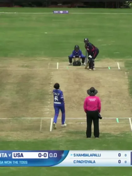 Italy v USA | Match Highlights | ICC Women's T20 Challenge Trophy
