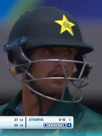 ICC U19 CWC: IND v PAK – Haider Ali unleashes the sweep