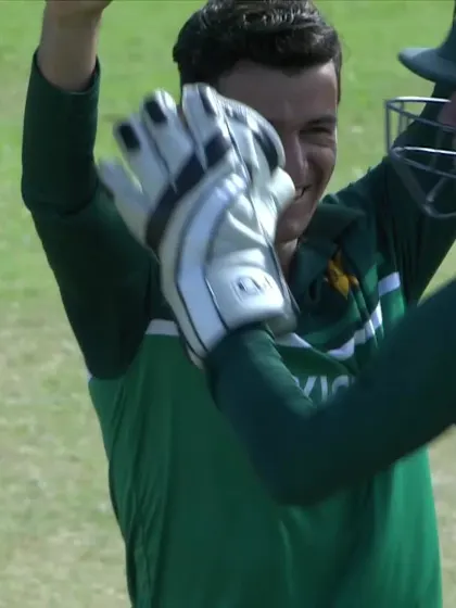 Sadaqat cleans up Sayedi | PAK v AFG | ICC U19 Men’s CWC 2022