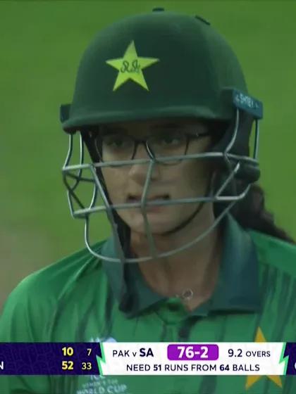 Marizanne Kapp - Wicket - South Africa vs Pakistan