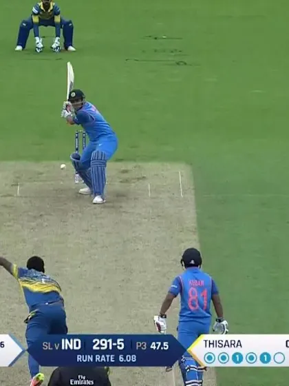 MS Dhoni 63 v Sri Lanka