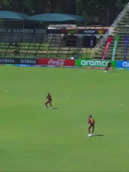 W Malajczuk with a Four vs. West Indies