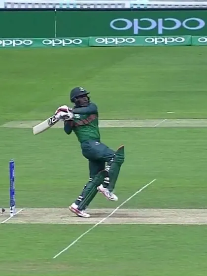 #CT17 Warm-Up: Imrul Kayes wicket