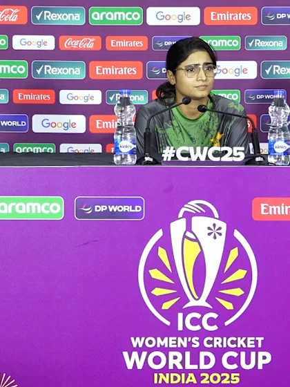 Rameen Shamim | ICC WCW25 | South Africa pre-match press conference | 20 October '25