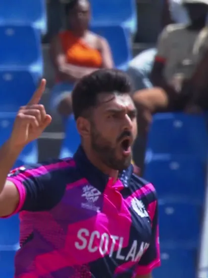 Logo of Mehran Khan - Wicket - Oman vs Scotland