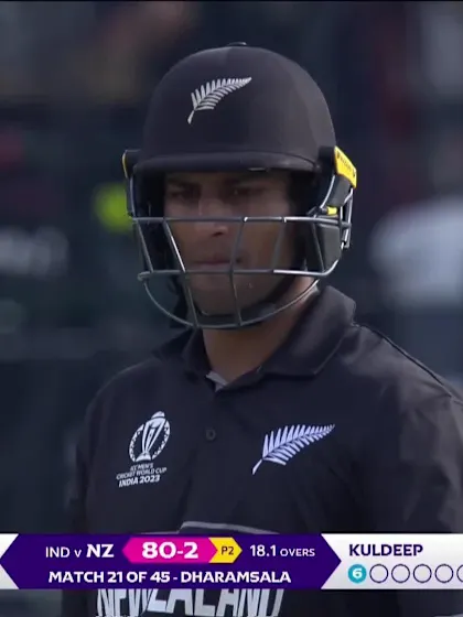 Rachin Ravindra - Six - India vs New Zealand