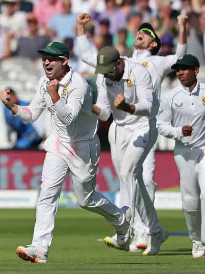 South Africa go 1-0 up with thumping win at Lord's