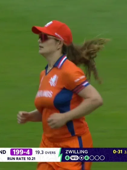 Harmanpreet Kaur - Wicket - India vs Netherlands