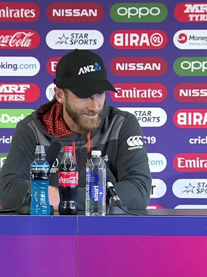 10 July - Manchester - New Zealand Captain Kane Williamson post-match press conference