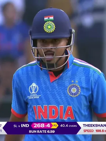 Shreyas Iyer - Six - India vs Sri Lanka