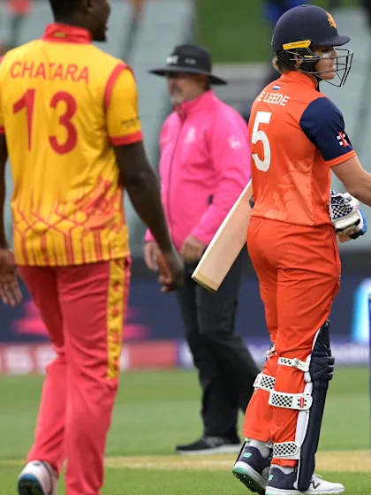 Netherlands cruise to victory and end Zimbabwe's semi-final hopes
