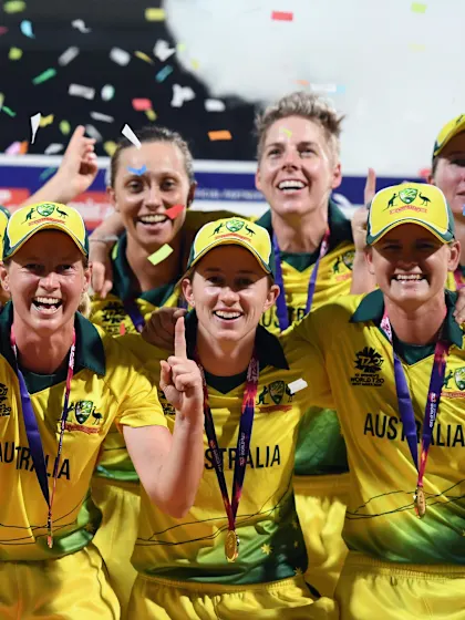 World title returns down under as Australia beat England in style
