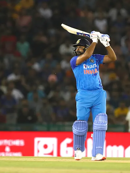 Record for Rohit Sharma in shortened Australia T20I