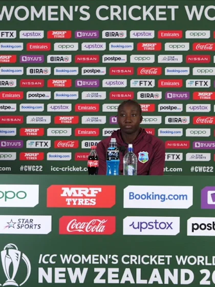 29 March - Wellington - West Indies Captain Stafanie Taylor pre-match press conference