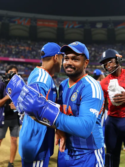 Samson relishes big-match moment as India reach Final