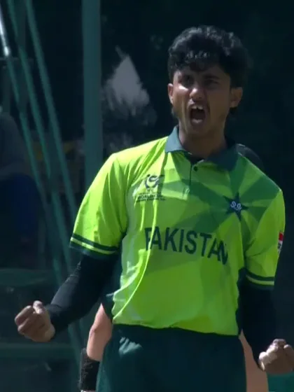 Marco Alpe - Wicket - Pakistan vs New Zealand