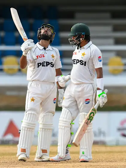 Babar closes in on ton as Pakistan coach feels satisfied