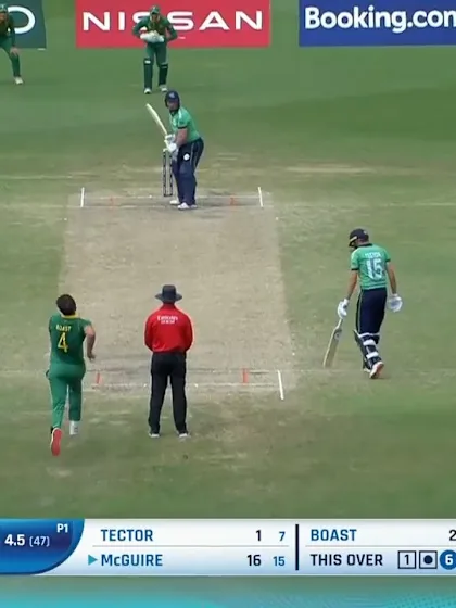 Nathan McGuire with a brisk 42 | SA v IRE | ICC U19 Men’s CWC 2022