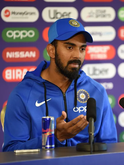 27 June - Manchester - India player KL Rahul post-match press conference