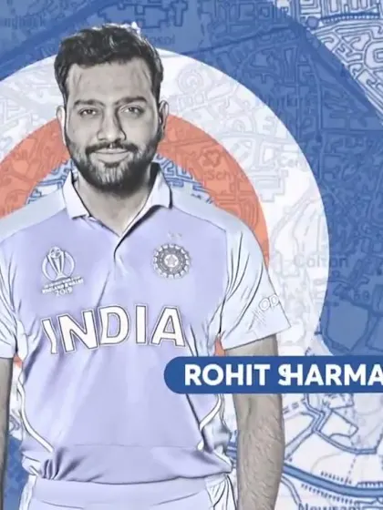 CWC19: SL v IND - Rohit 50 montage
