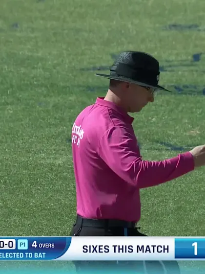 T Francis with a Six vs. South Africa