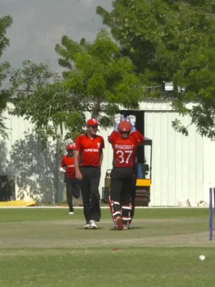CWC Challenge League B: Jersey v Hong Kong – Oman: Sumeraur bowled for 24 by Waqas Barkat