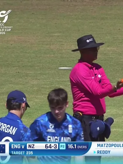 Brandon Matzopoulos - Wicket - New Zealand vs England