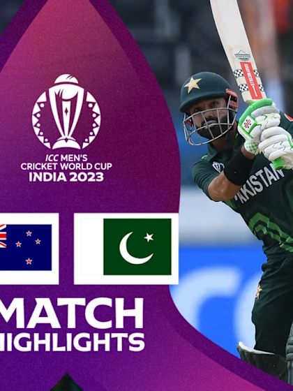 New Zealand knock off outstanding win in warm-up clash against Pakistan | CWC23 Match Highlights