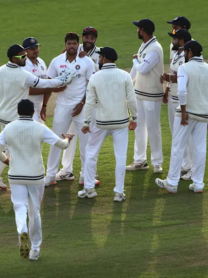 Bowlers boost India after batting folds for 191