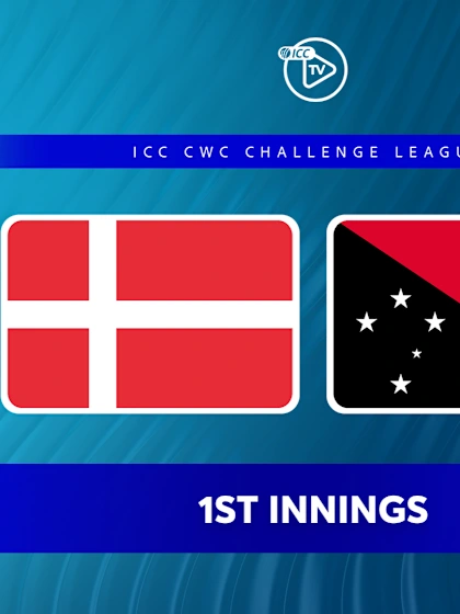 REPLAY: Denmark v Papua New Guinea (1st Innings)