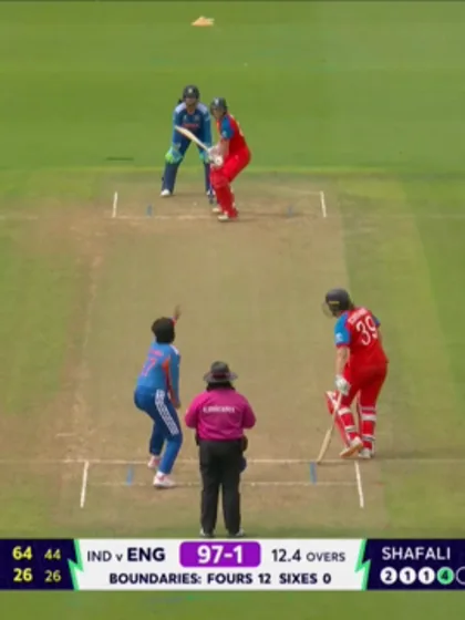 Shafali wicket