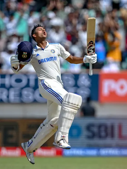 Records galore for Jaiswal and India in Rajkot win