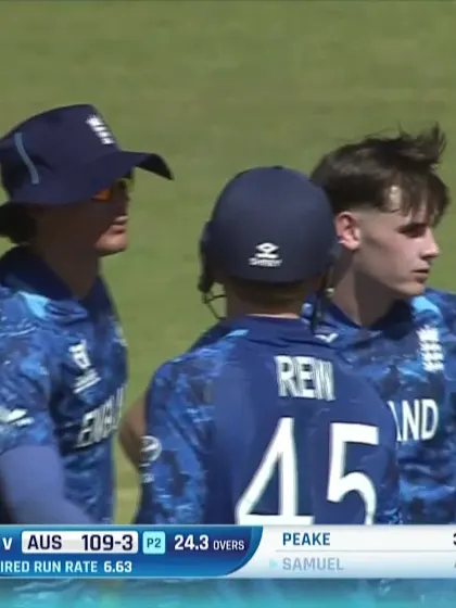 Nitesh Samuel - Wicket - Australia vs England