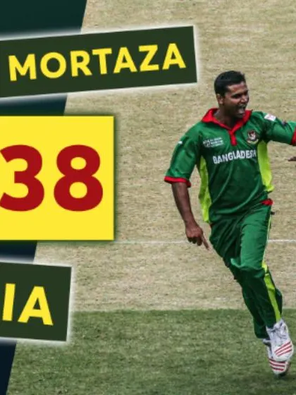 Mashrafe Mortaza stuns India in the 2007 CWC | Bowlers Month
