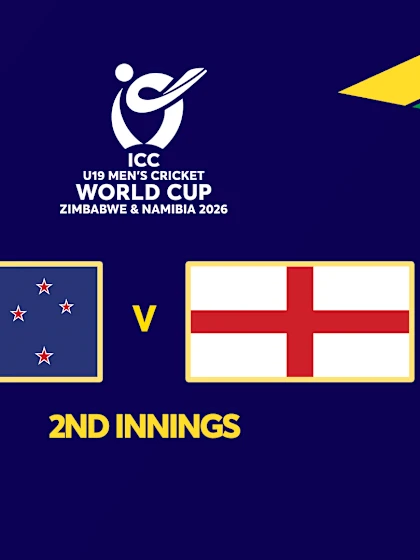 U19: New Zealand v England (2nd Innings)