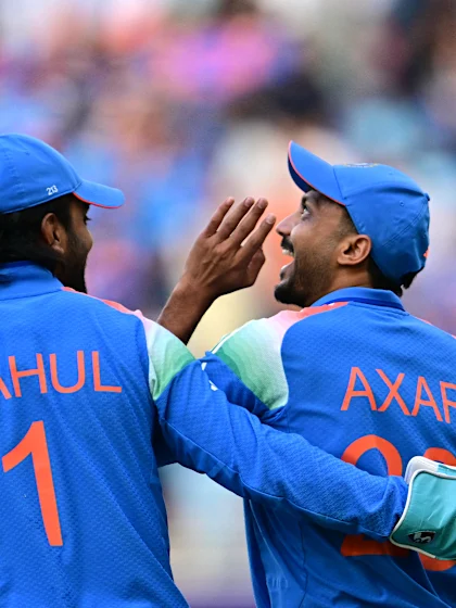 Logo of Axar Patel dives into action | IND v NZ | Champions Trophy 2025