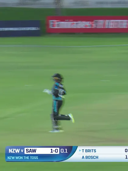 Tazmin Brits - Wicket - New Zealand Women vs South Africa Women