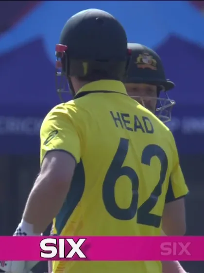 David Warner - Six - Australia vs New Zealand