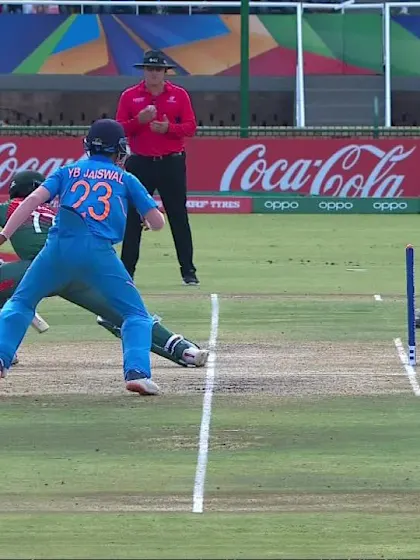 ICC U19 CWC: IND v BAN – Jurel's smart-thinking sees to Hossain
