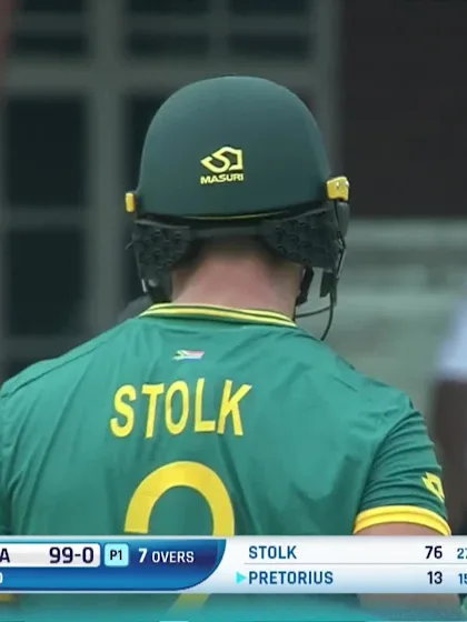Steve Stolk with a Six vs. Scotland