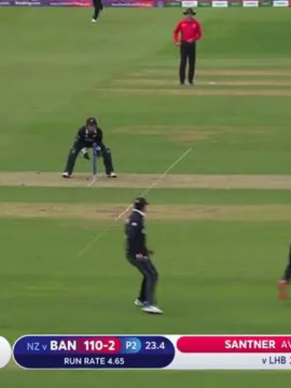Logo of CWC19: BAN v NZ - Mushfiqur is run out after mix-up